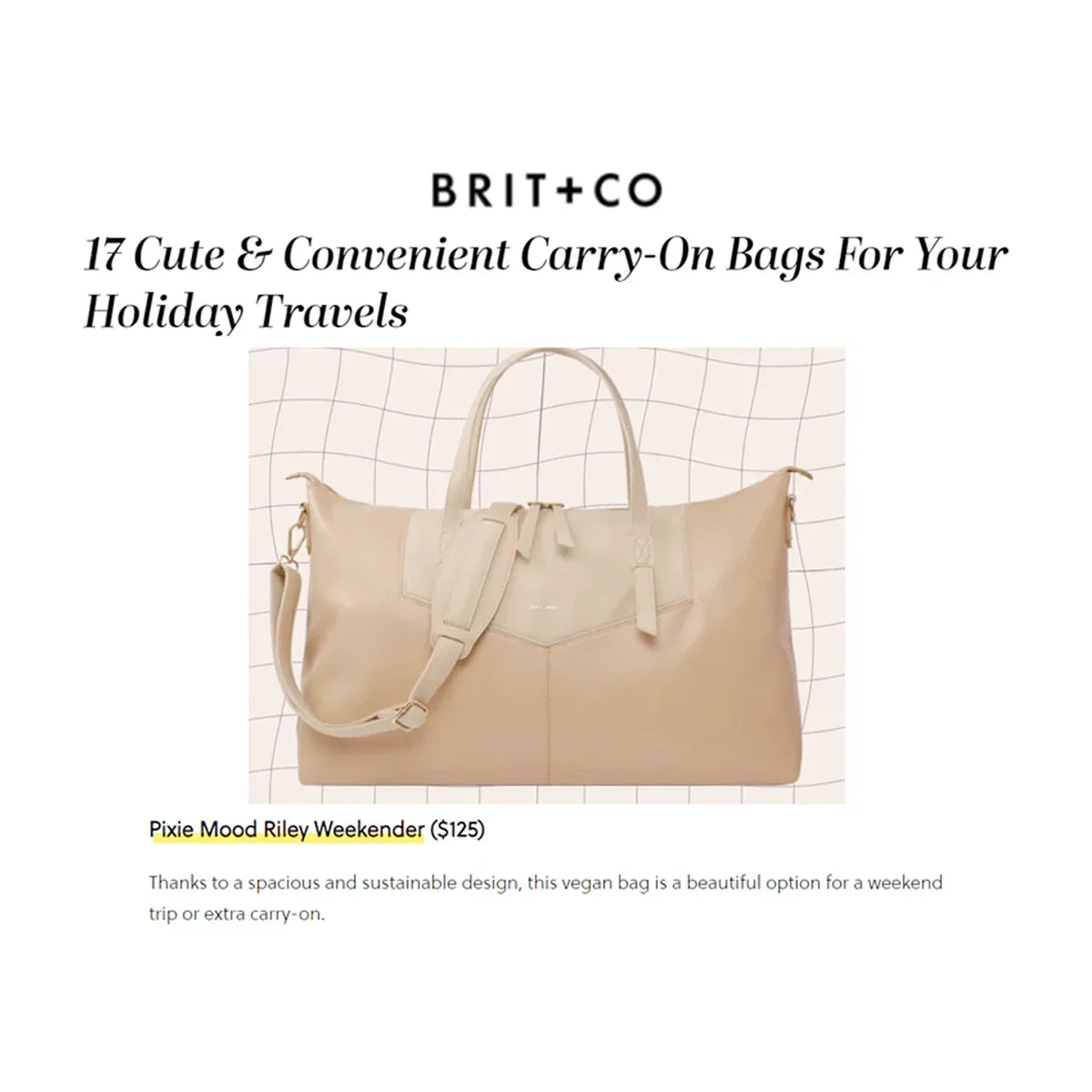 Cute Carry-On Bags