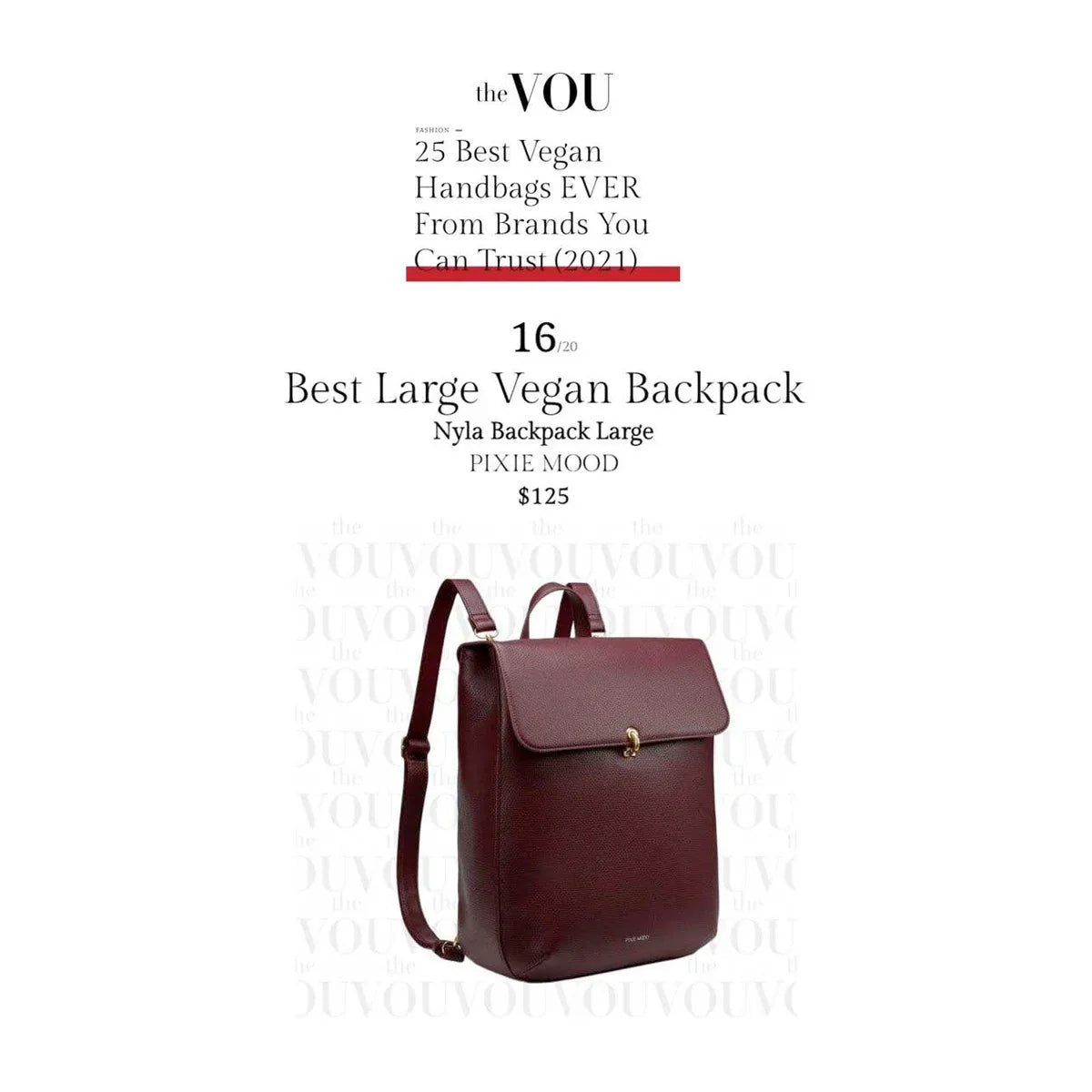 Best vegan handbags 2025