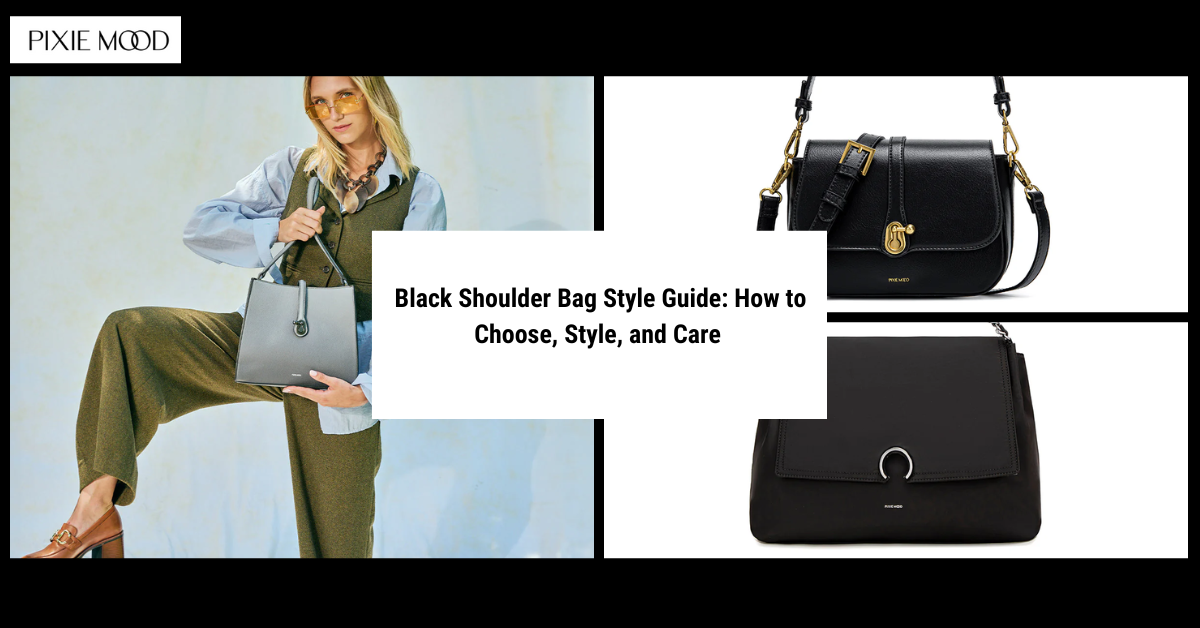 Black Shoulder Bag Tips