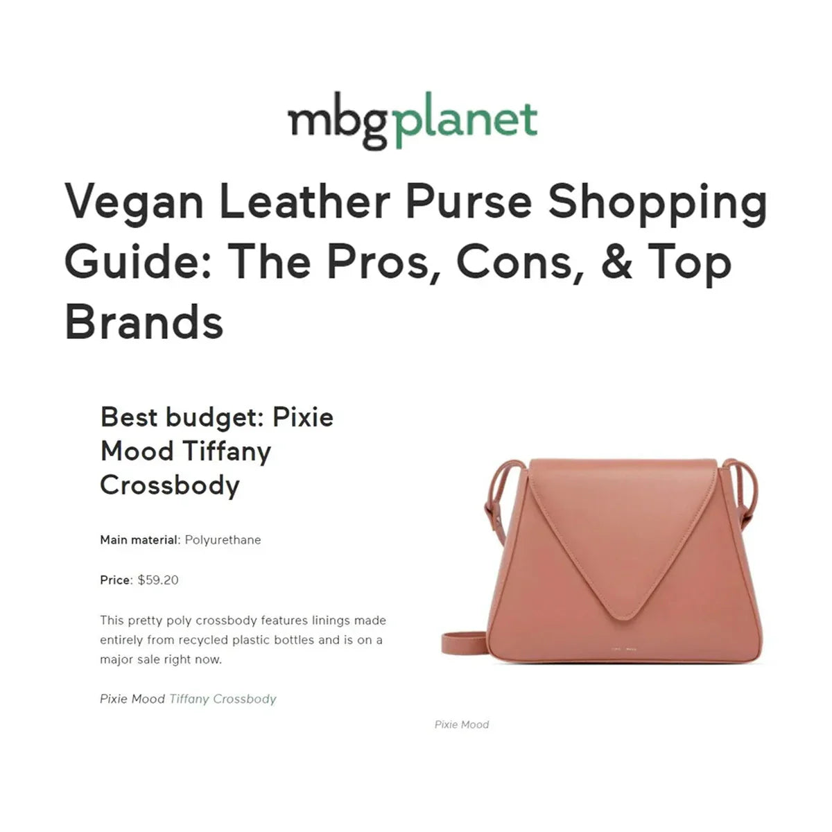 Eco-Friendly Purse Shopping Tips