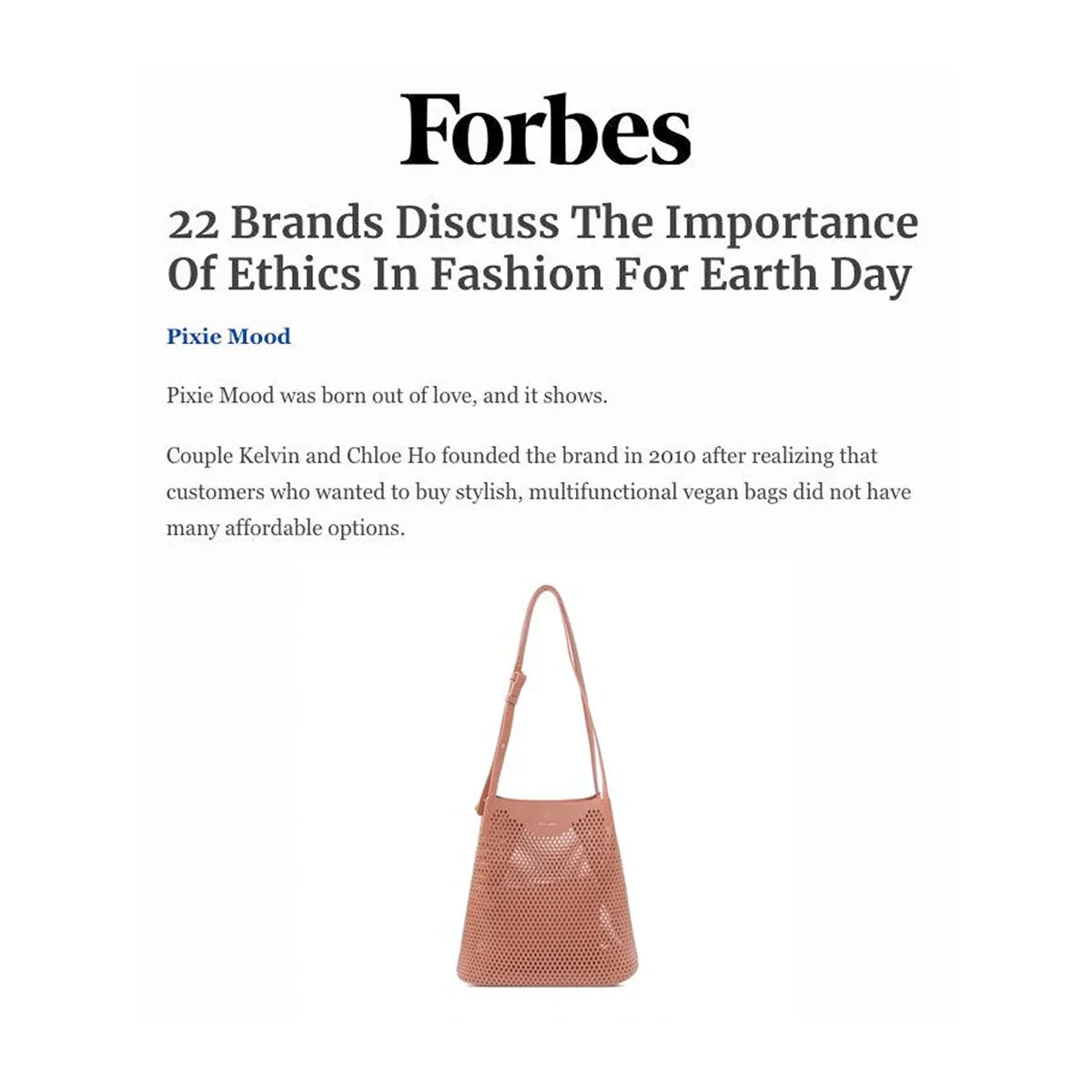 Ethical fashion brands