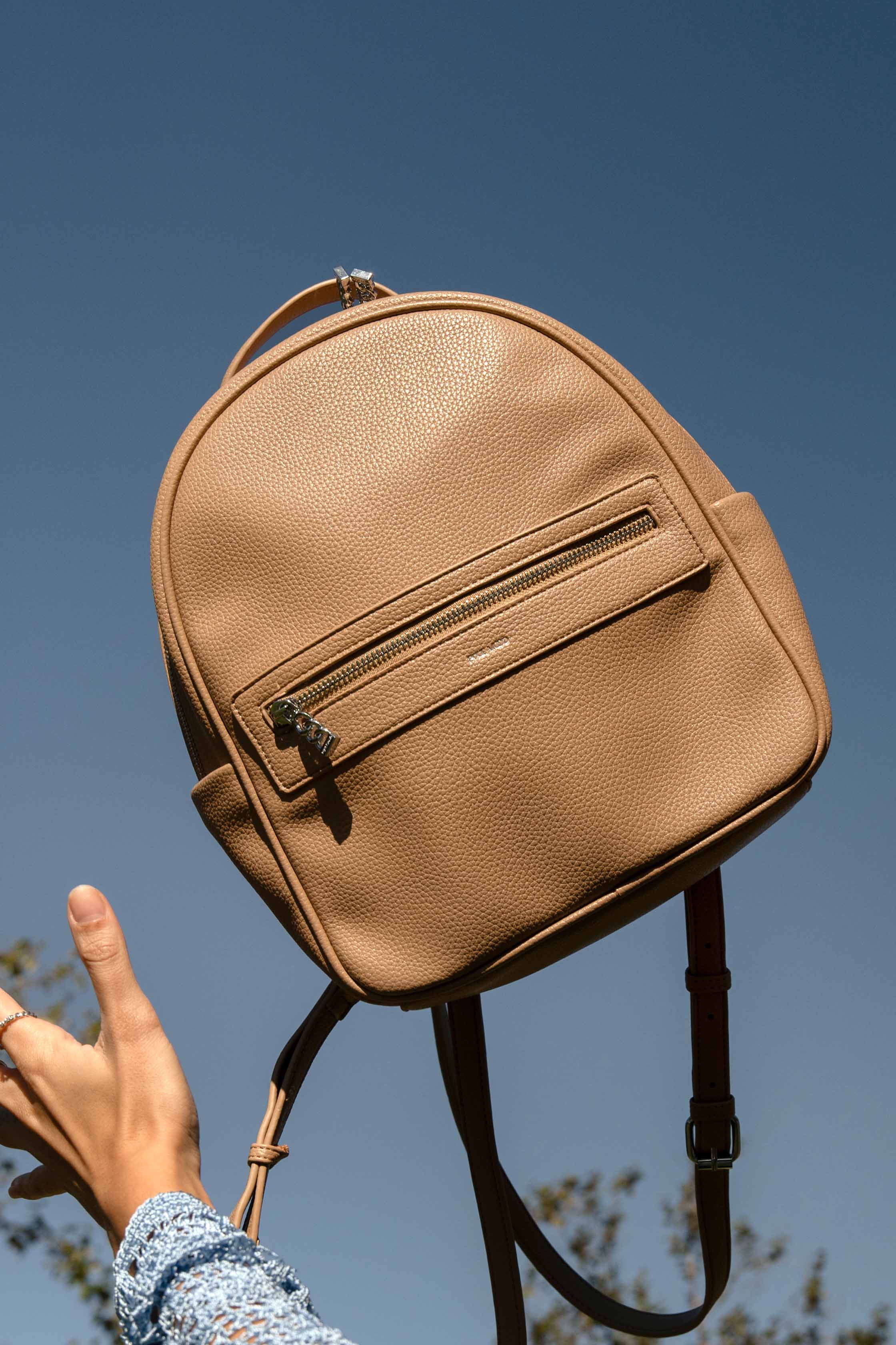 Vegan Leather Backpacks