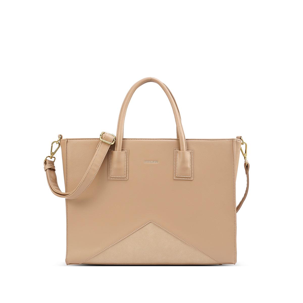 Pixie Mood Greta Work Tote Vegan Leather Bag